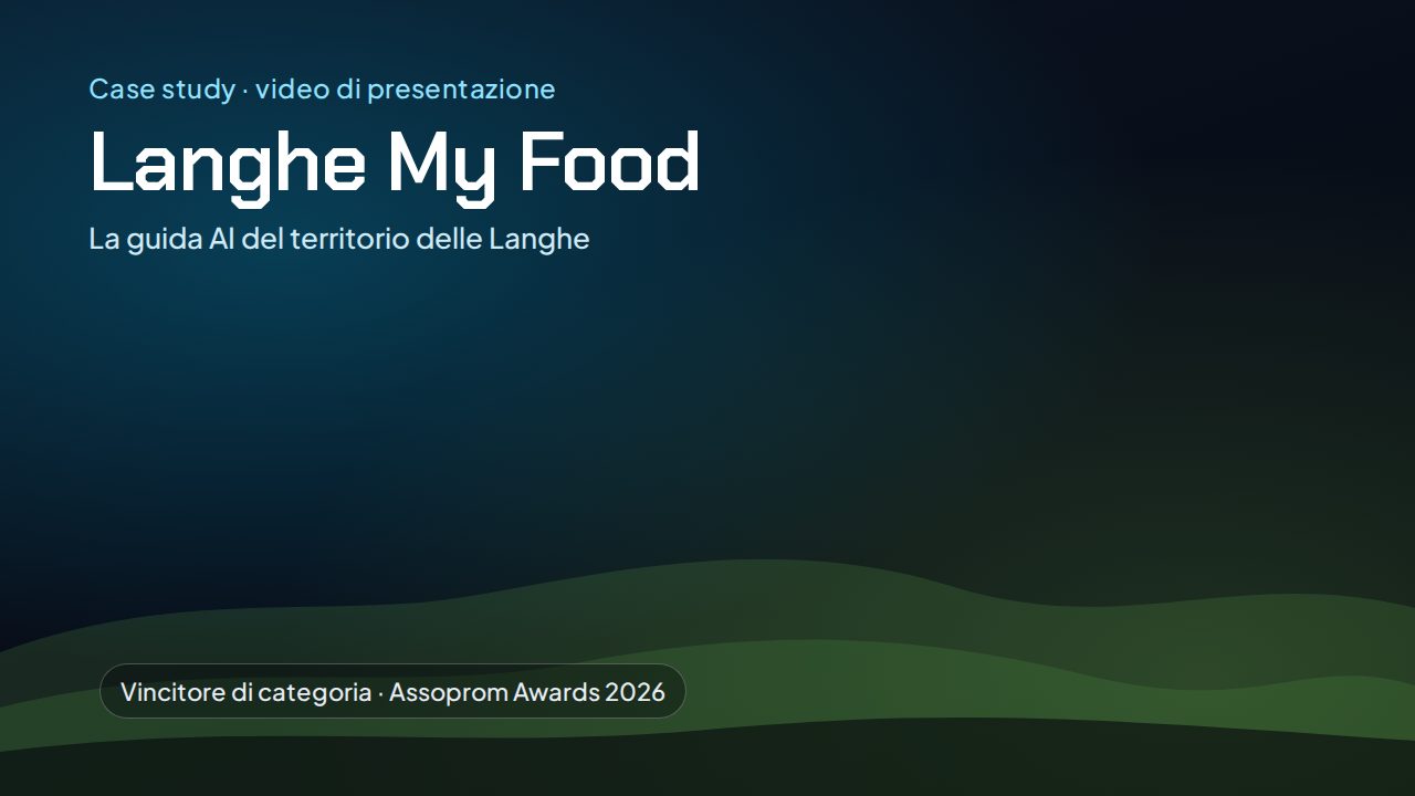 Anteprima del video di presentazione di Langhe My Food